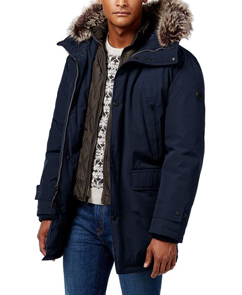 michael kors winter coat mens